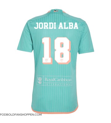 Inter Miami Jordi Alba #18 Tredjetrøje 2024-25 Kortærmet